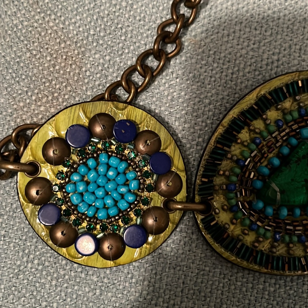 Chicos, EUC, chain belt with stones - Picture 2 of 7